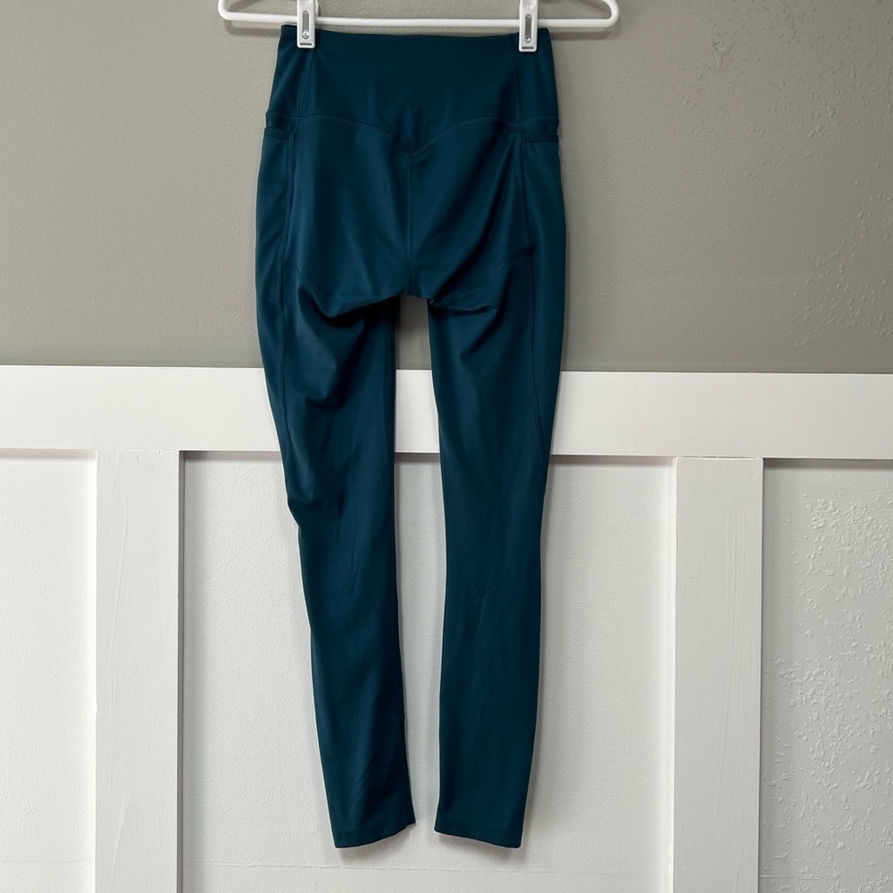 Gymshark Speed Legging V2 in Teal Lagoon - Picture 2 of 6